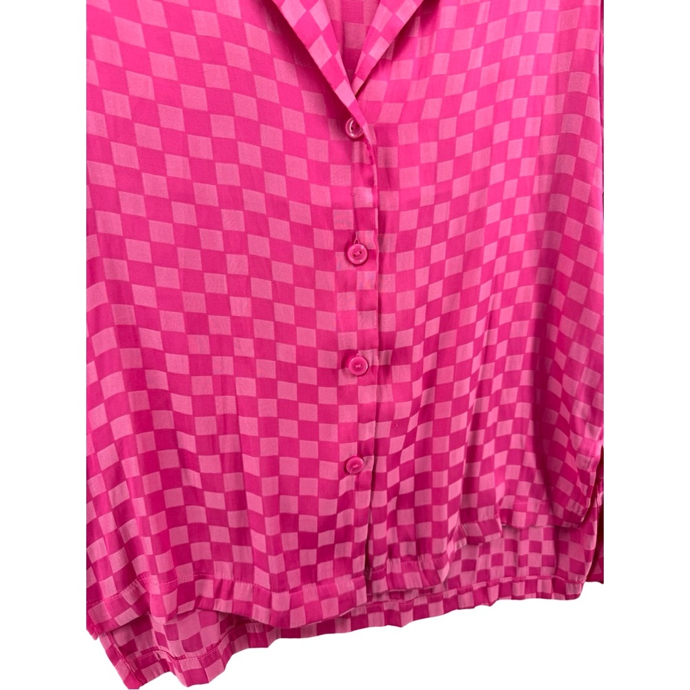 GapBody Pink Checker Long Sleeve - Picture 6 of 10